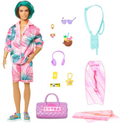 Barbie Extra Fly Ken Beach Puppe