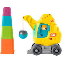 Fisher Price Count & Stack Crane  (D, F, E)