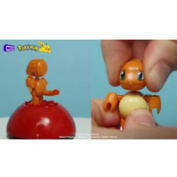 MEGA Pokémon POKÉ BALL COLL. (COLL. OF 3)   CHARMANDER AND PICHU (OS)