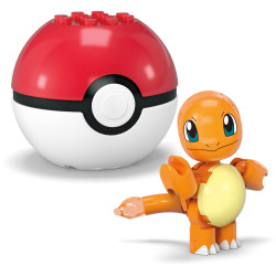 MEGA Pokémon POKÉ BALL COLL. (COLL. OF 3)   CHARMANDER AND PICHU (OS)