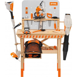 Stihl Kinderwerkbank aus Holz