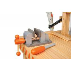 Stihl Kinderwerkbank aus Holz