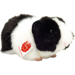 Teddy Hermann Meerschweinchen, schwarz weiß, 15 cm