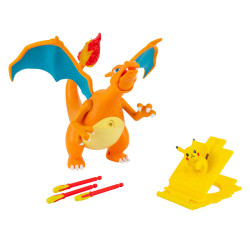 Pokemon Feuer & Flug Glurak Figur 15cm
