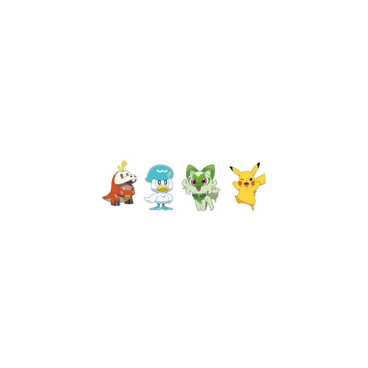 Pokémon   Battle Figure Multipack   4 Pack Gen IX (Fuecoco, Sprigatito, Quaxly, Pikachu)