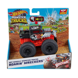 Hot Wheels Monster Trucks Roarin? Wreckers Trucks mit Licht  und Geräuscheffekten, sortiert