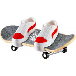 Mattel HGT84 Hot Wheels Skate Fingerboard   Shoe 4 Pack, sortiert