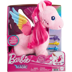 Barbie Laufender Pegasus mit Flatterflügeln Funktionsplüsch