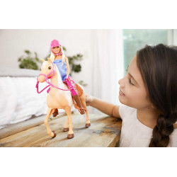 Mattel FXH13 Barbie® Pferd & Puppe