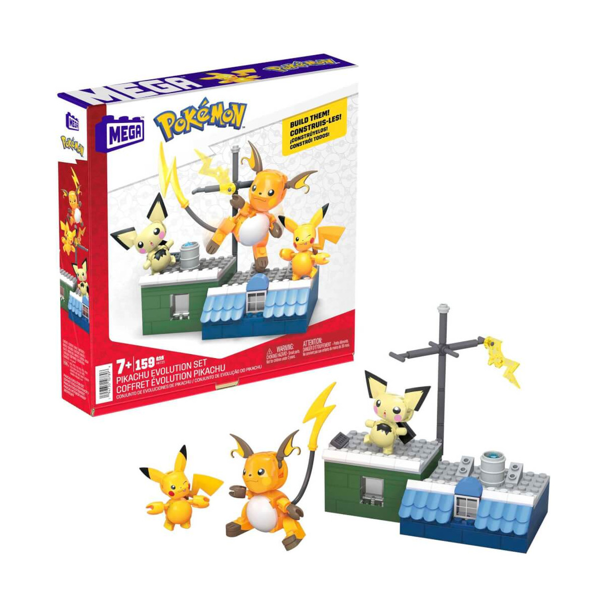 MEGA Pokémon Pikachu Evolution Set