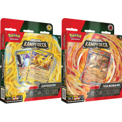 Pokémon Sammelkartenspiel: Deluxe Kampfdeck Vulnona ex   Deluxe Kampfdeck Zapdos ex