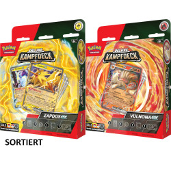 Pokémon Sammelkartenspiel: Deluxe Kampfdeck Vulnona ex   Deluxe Kampfdeck Zapdos ex