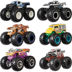 Mattel FYJ64 Hot Wheels Monster Trucks 1:64 Die Cast 2er Pack, sortiert