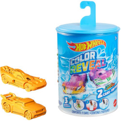 Mattel HBN63 Hot Wheels Color Reveal Die Cast 2er Pack, sortiert