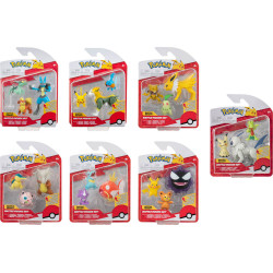 Pokémon Battle Figuren Dreierpack, sortiert (nur 1 zufälliges Exemplar)