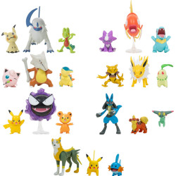 Pokémon Battle Figuren Dreierpack, sortiert (nur 1 zufälliges Exemplar)