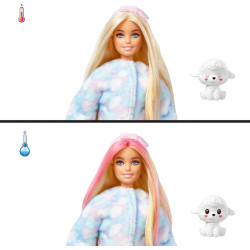 Barbie Cutie Cozy Cute Reveal Serie Puppe   Lämmchen