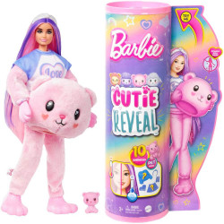 Barbie Cutie Cozy Cute Reveal Serie Puppe   Teddybär