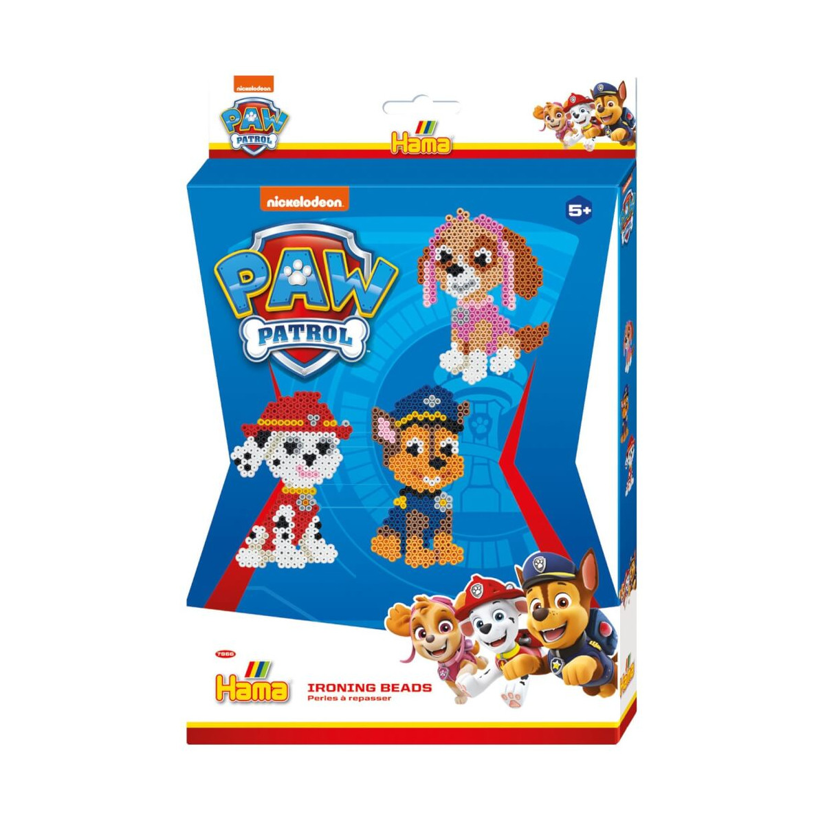 Hama® Bügelperlen kleine Geschenkpackung PAW PATROL 2.000 Stück.