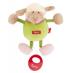 Sigikid Mini Spieluhr Schaf grün.