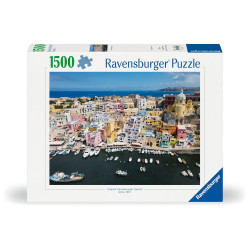 thumb-alternative:Ravensburger 12001210 Puzzle Buntes Procida Italien 1500 Teile
