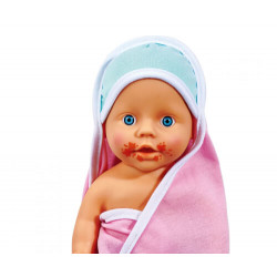 New Born Baby Dreckspatz Badepuppe