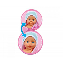 New Born Baby Dreckspatz Badepuppe