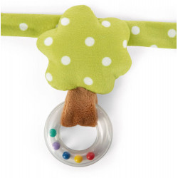 Kinderwagenkette Hase und Eule