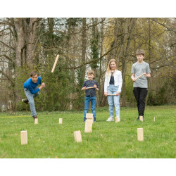 Outdoor active Schwedenschach Kubb 21 teilig