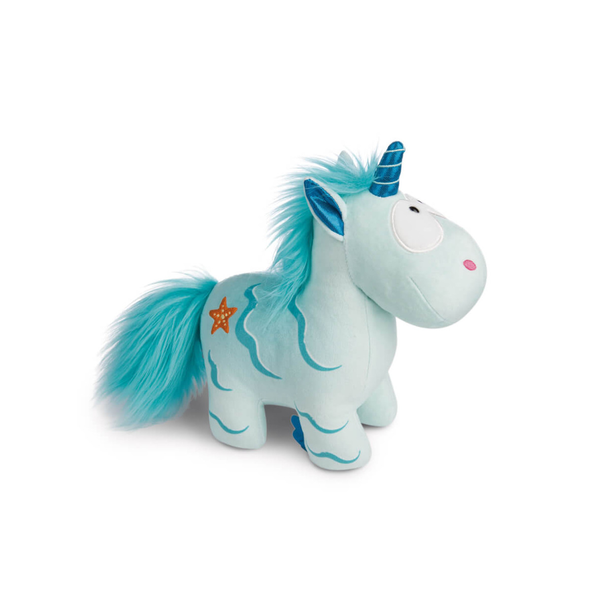 Stehendes Kuscheltier Einhorn Aquario NICI GREEN