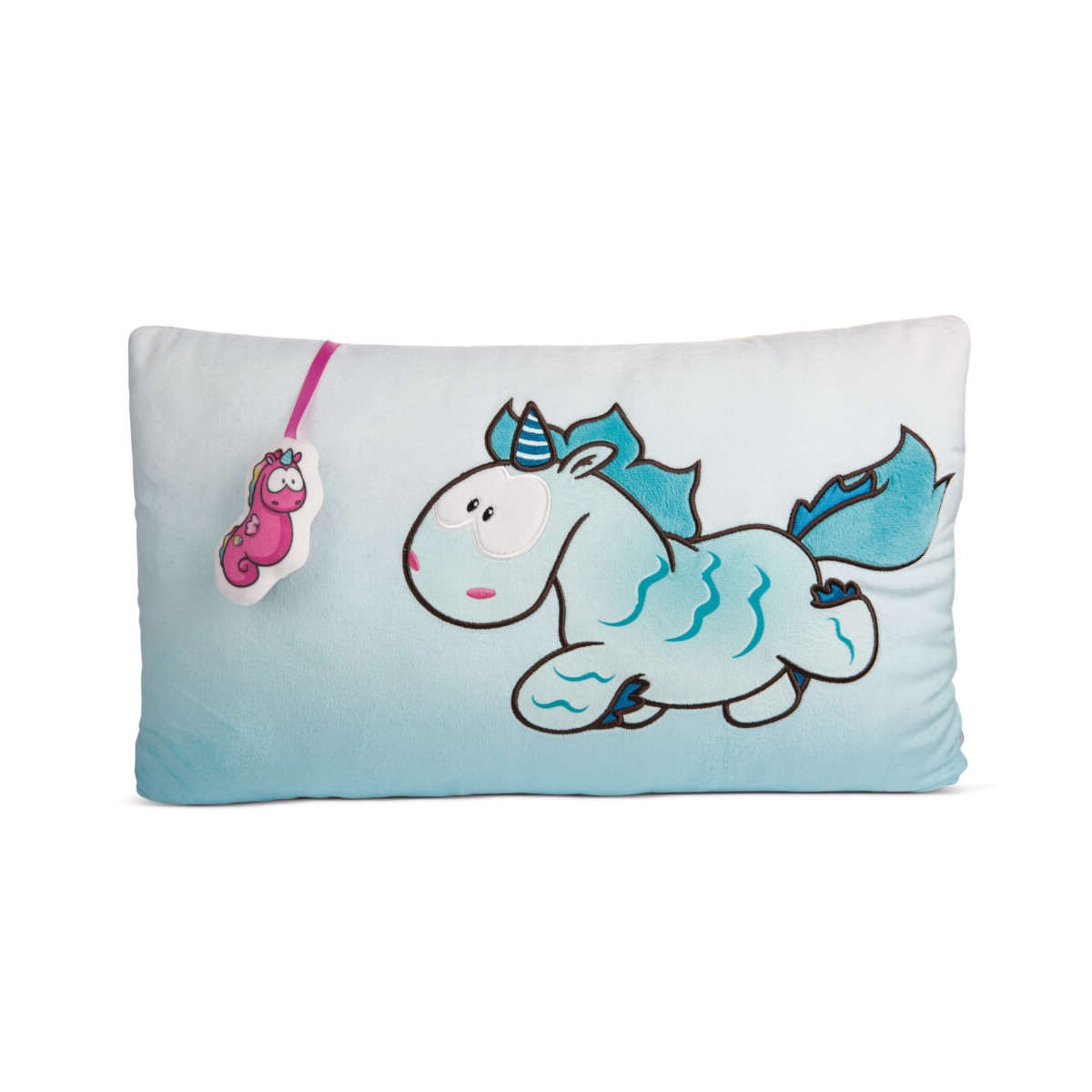 Rechteckiges Kissen Einhorn Aquario NICI GREEN