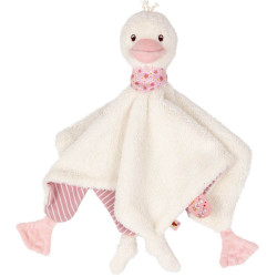 thumb-alternative:Schnuffeltuch Gans, rosa   BabyGlück