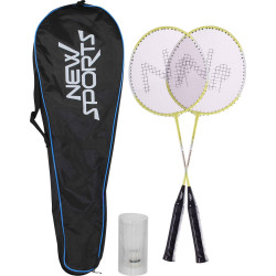 New Sports Badminton Set Junior in Tasche, 56 cm