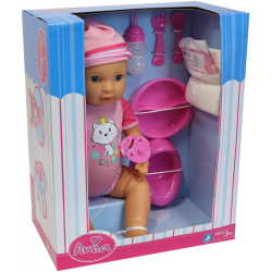 AM Babypuppe ''Mia'' mit Zubehör, 42cm