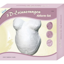 3D Erinnerungen-Gips-Abdruck