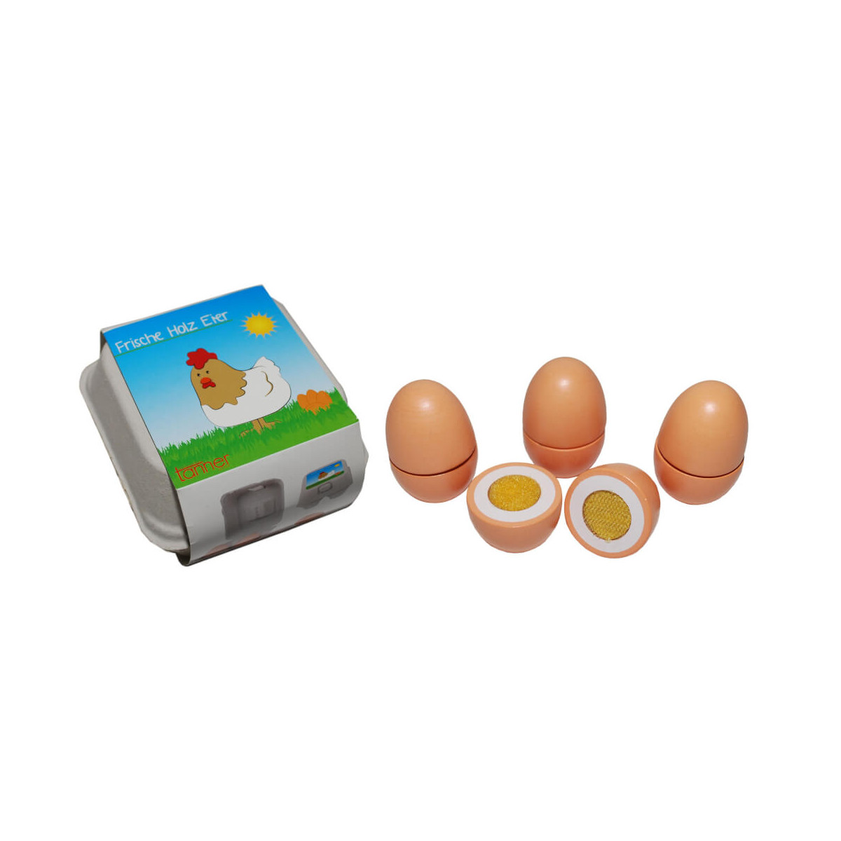 Eier zum Schneiden