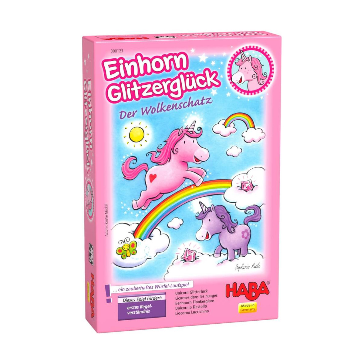 HABA Einhorn Glitzerglück  Der Wolkenschatz