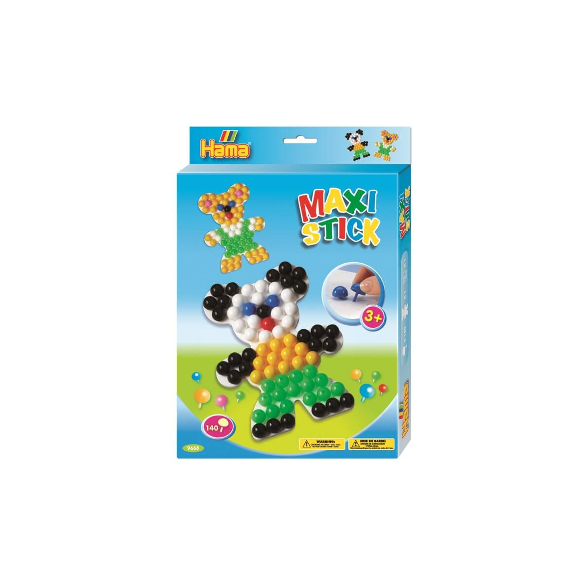 Hama® Bügelperlen Maxi Stick Geschenkbox.