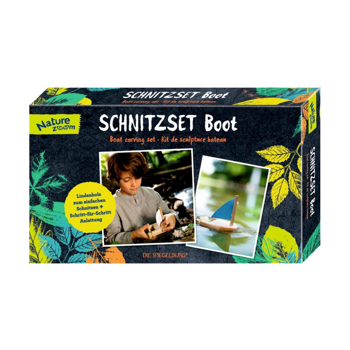 Coppenrath Schnitzset Boot Nature Zoom