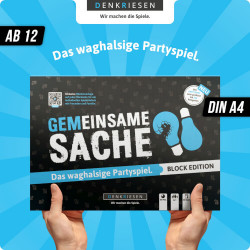 PARTYFIEBER   GEMEINSAME SACHE Block Edition   Das waghalsige Partyspiel