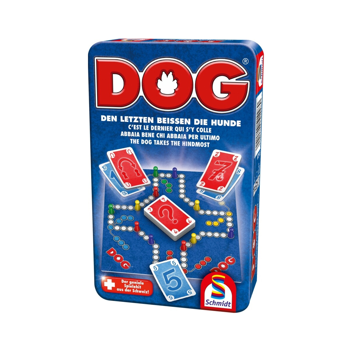 Schmidt Spiele DOG® Bring Mich Mit Spiele in der Metalldose