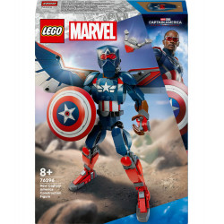 LGO Marvel New Captain America Baufigur