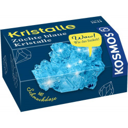 Blaue Kristalle selbst züchten
