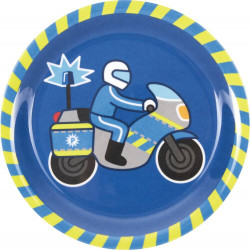 Melamin Teller Polizei (Wenn ich mal groß bin)