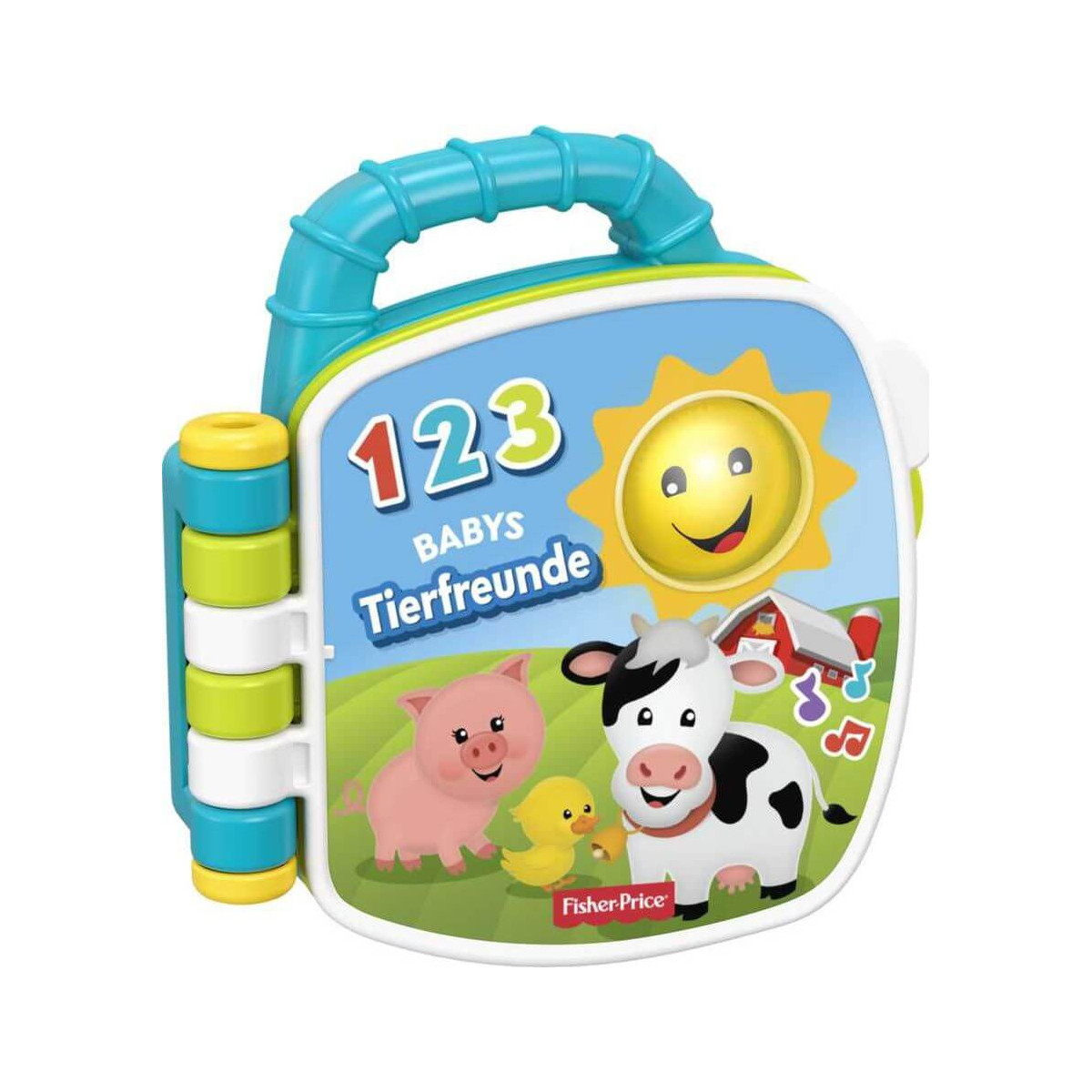 Mattel GFP29 Fisher Price Tierfreunde Liederbuch