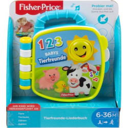 Mattel GFP29 Fisher Price Tierfreunde Liederbuch