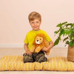 Teddy Hermann Löwe liegend 33 cm