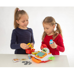SpielMaus Küche Kasse mit Laufband und Zubehör