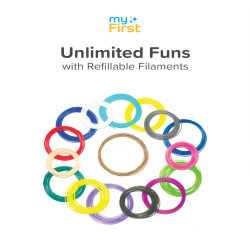 myFirst Filament refill 25m   Cold Colors