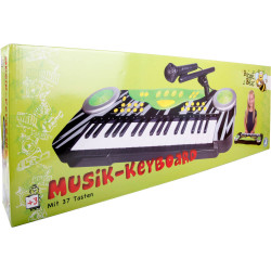 Boogie Bee Elektronisches Keyboard mit Mikrofon, Länge 68 cm